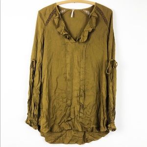 Free people women’s size can long sleeve tunic